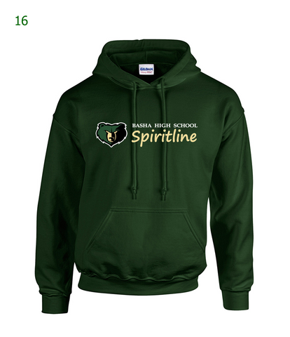 Basha Spiritline sweatshirt in hunter green (16)