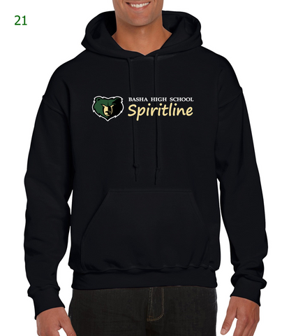 Basha Spiritline sweatshirt in black (21)
