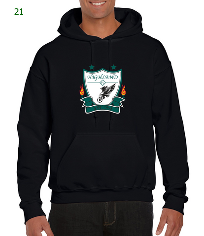Highland Soccer hooded sweatshirt in black (21)