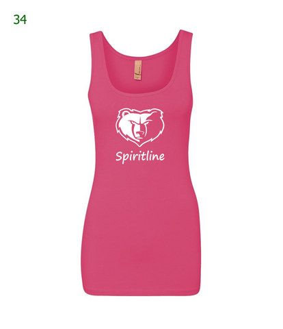 Basha Spiritline ladies tank top in hot pink (34)