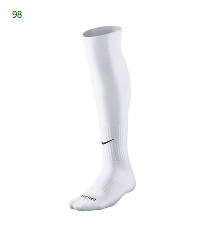 Basha Boys Soccer Nike uniform socks in white (98)