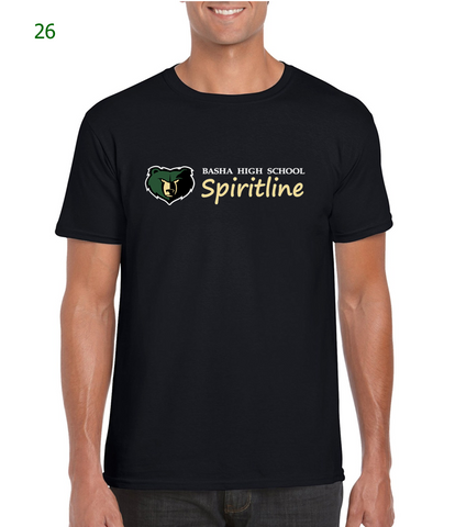 Basha Spiritline men’s relaxed s/s tee in black (26)