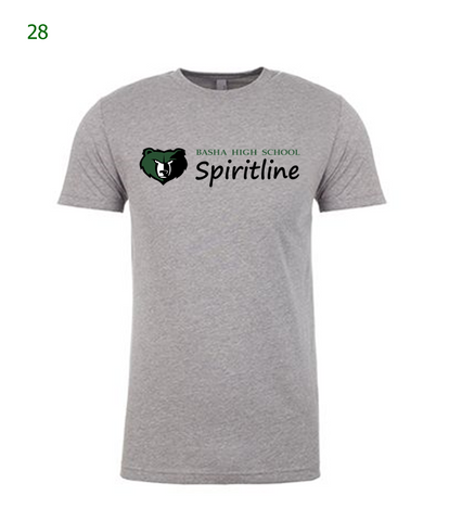 Basha Spiritline men’s relaxed s/s tee in dark heather grey (28)