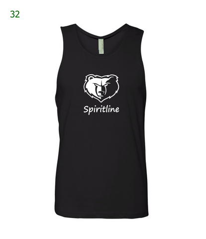 Basha Spiritline men’s tank top in black (32)