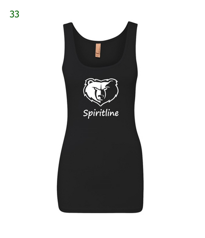 Basha Spiritline ladies tank top in black (33)