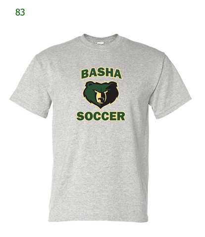 Basha Boys Soccer basic s/s t-shirt in sport grey (83)
