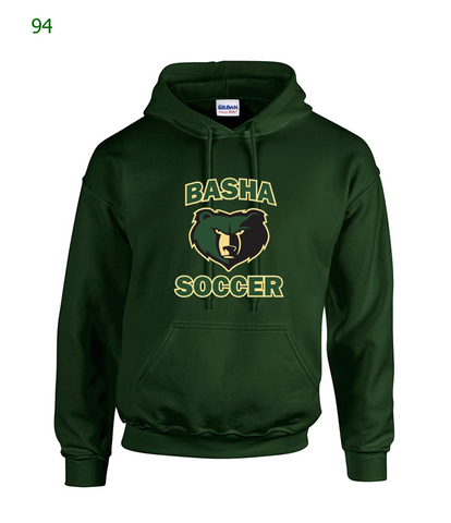 Basha Boys Soccer sweatshirt in dark green (94)